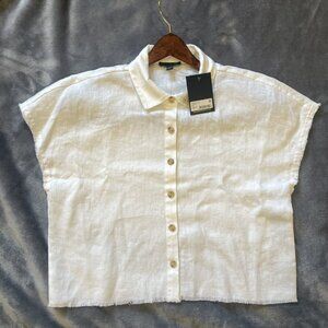 ATM White Linen Top XS (new)